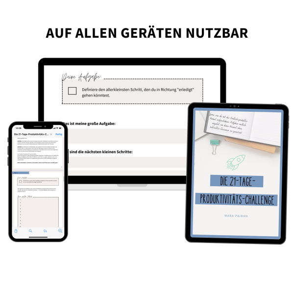 21-Tage-Produktivitäts-Challenge | E-Book – Bild 5
