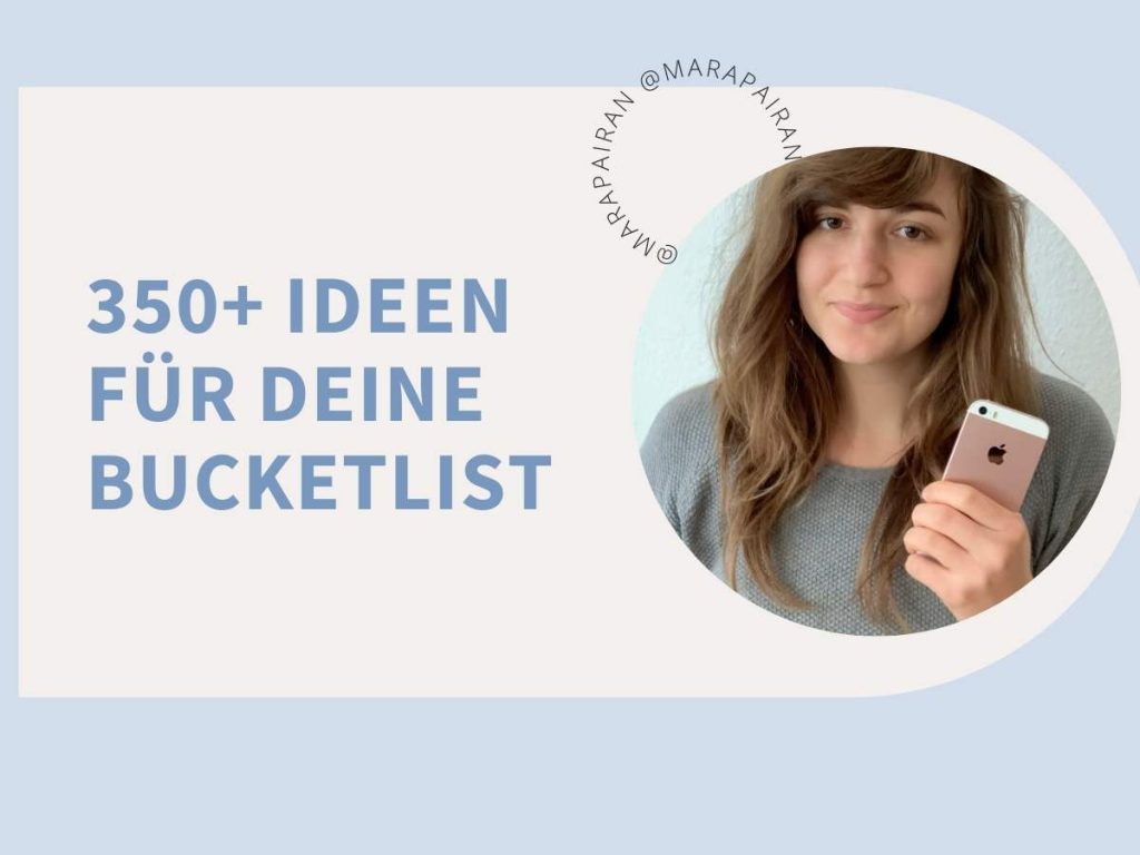 Titelbild {Ideen Bucketlist}