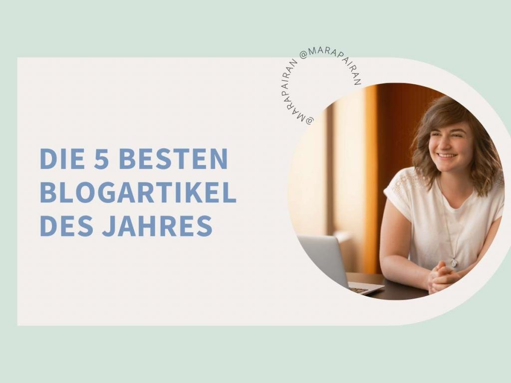 Die 5 besten Blogartikel des Jahres
