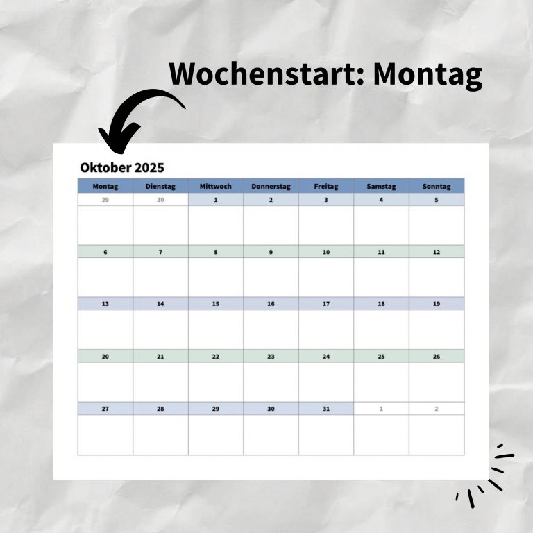 Monatsplaner-zum-ausdrucken-Wochenanfang